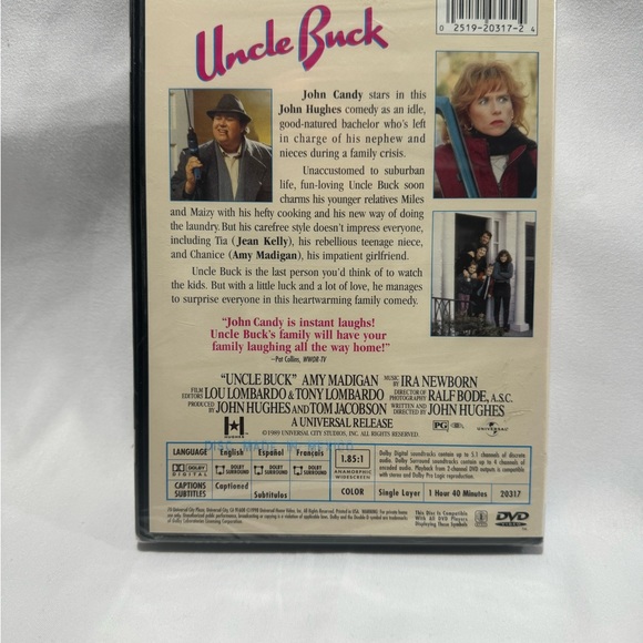NEW SEALED JOHN CANDY & CHEVY CHASE DVD LOT. NATIONAL LAMPOONS, UNCLE BUCK, ETC. - Picture 7 of 7
